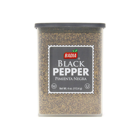Badia Black Pepper Can 4oz 00407
