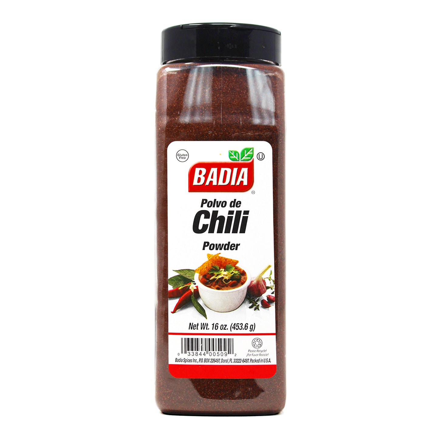 Badia Chilli Powder 16oz 00509