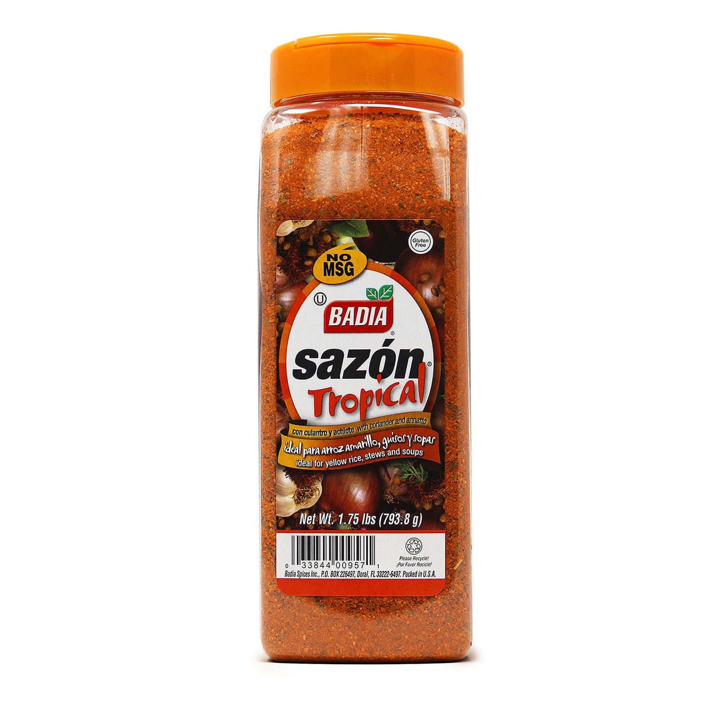 Badia Sazon Tropical with Annato and Corriander 1.75LB