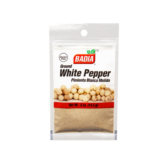 Badia White Pepper .5oz 00026