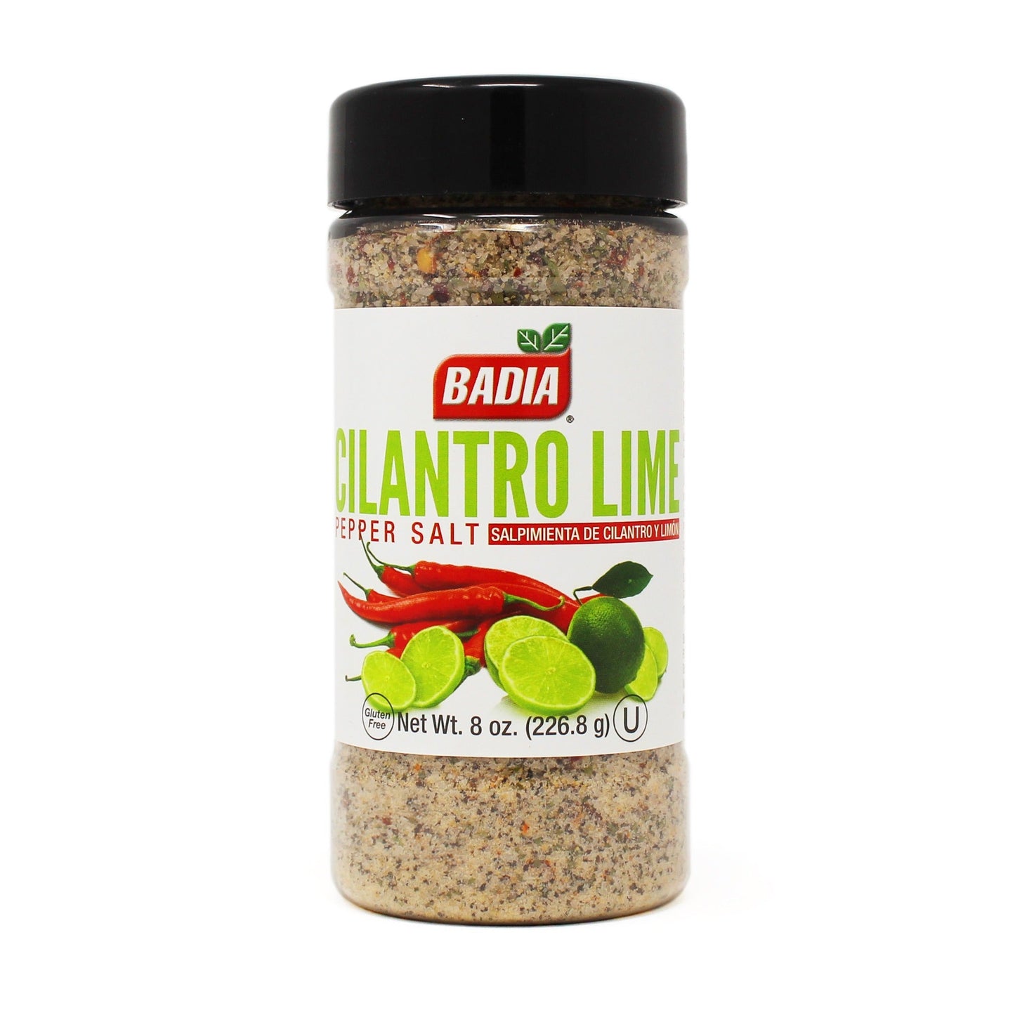 Badia Cilantro Lime Pepper Salt 8oz 00186