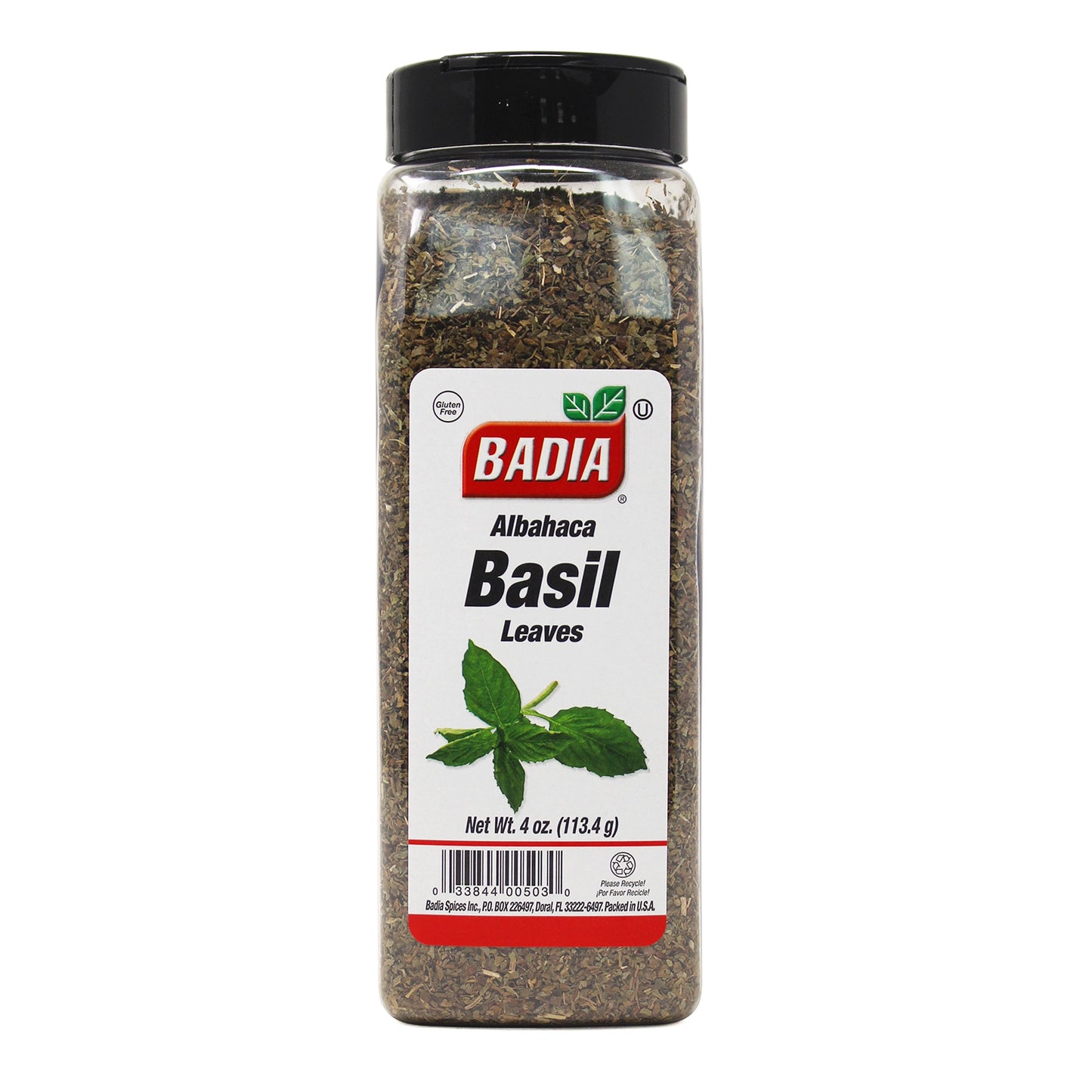 Badia Basil Leaves 4oz 00503