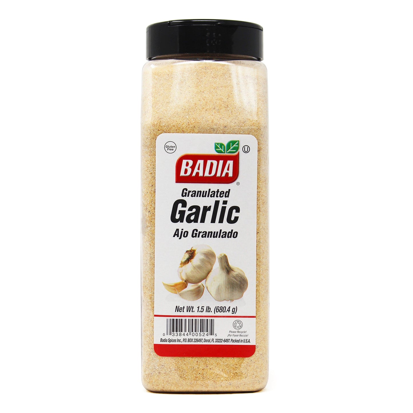 Badia Granulated Garlic 1.5lb 00524