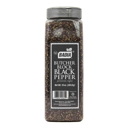 Badia Butcher Block Pepper 16oz 625